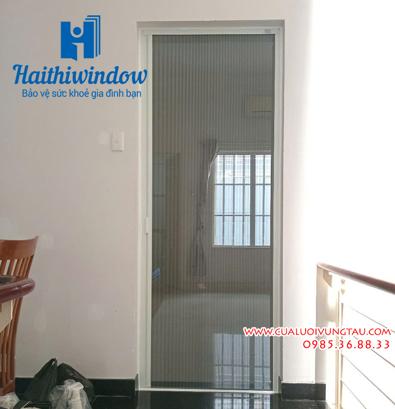cửa đi xếp lưới sợ thuỷ tinh - số 4 Nguyễn Mai Ninh 