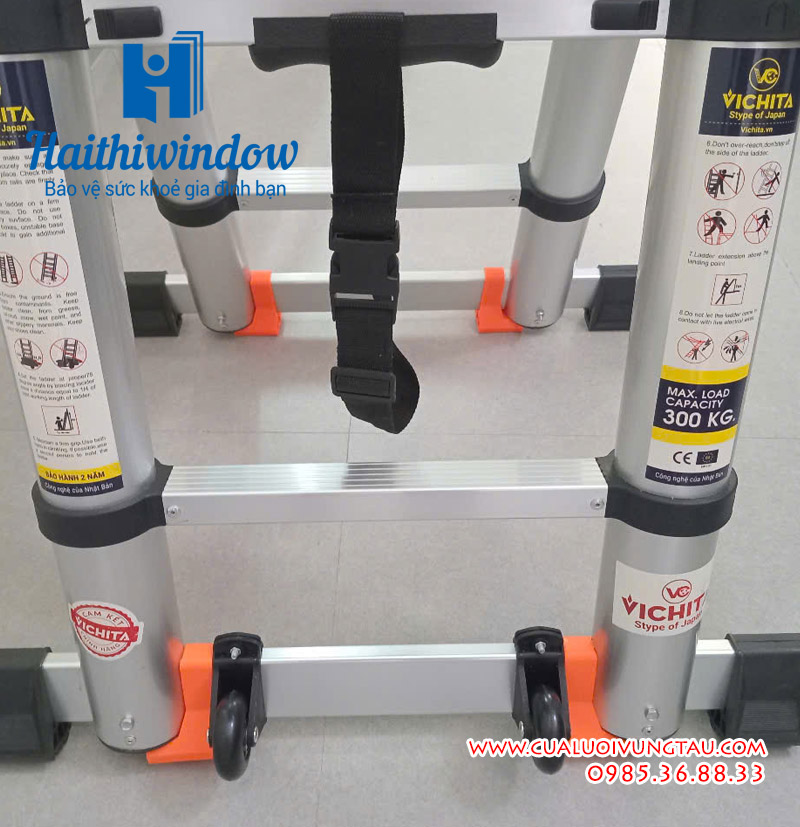 nhôm thang rút chữ A Vichita công nghệ Nhật Bản nhôm thang rút chữ A Vichita công nghệ Nhật Bản