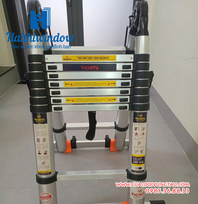 nhôm thang rút chữ A Vichita công nghệ Nhật Bản nhôm thang rút chữ A Vichita công nghệ Nhật Bản