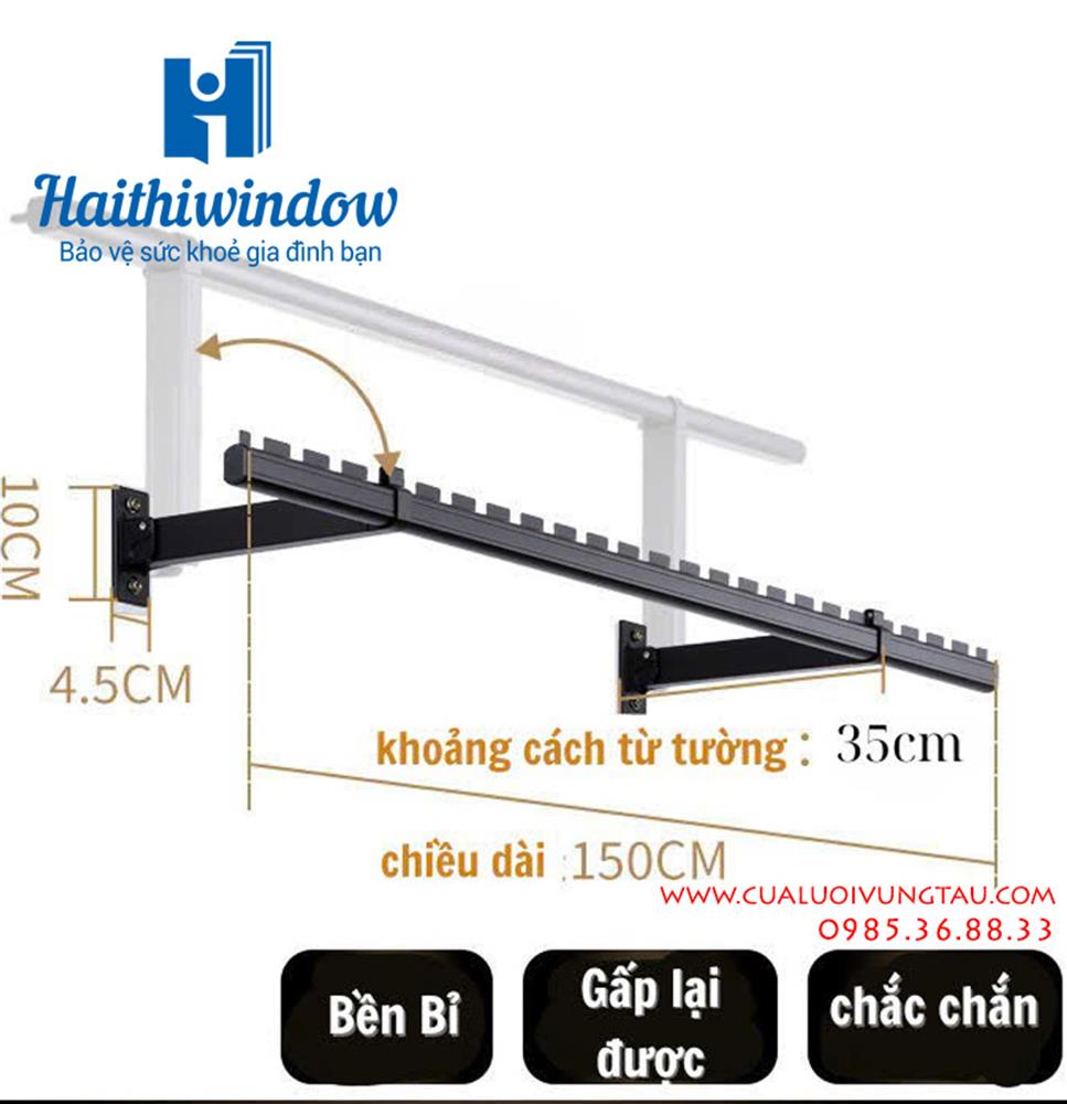 Giàn phơi gấp gọn thông minh