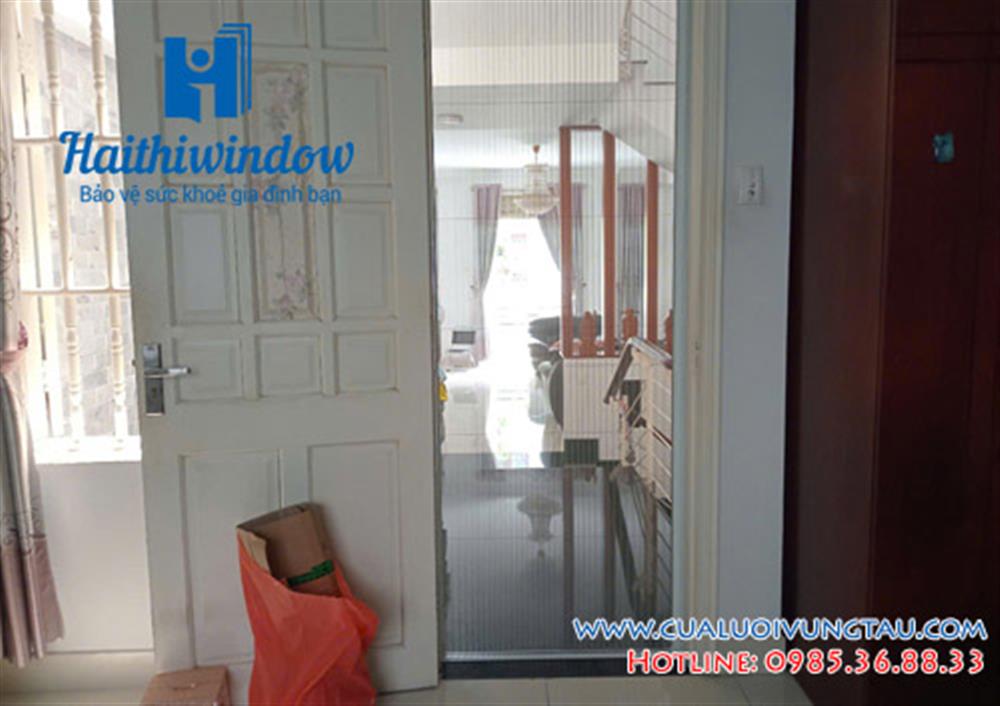 Lắp cửa chống muỗi xếp lưới sợ thuỷ tinh - số 4 Nguyễn Mai Ninh - Vũng Tàu